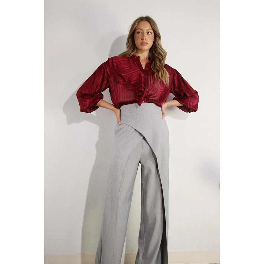 Fly Away Back Tie Pants GREY-Pants-Mulla-S-GREY-Urbanheer