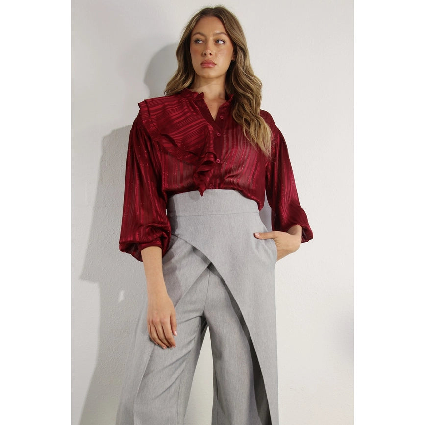 Fly Away Back Tie Pants GREY-Pants-Mulla-S-GREY-Urbanheer