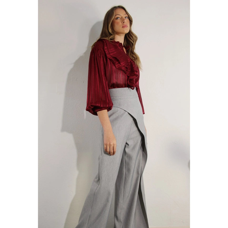 Fly Away Back Tie Pants GREY-Pants-Mulla-S-GREY-Urbanheer