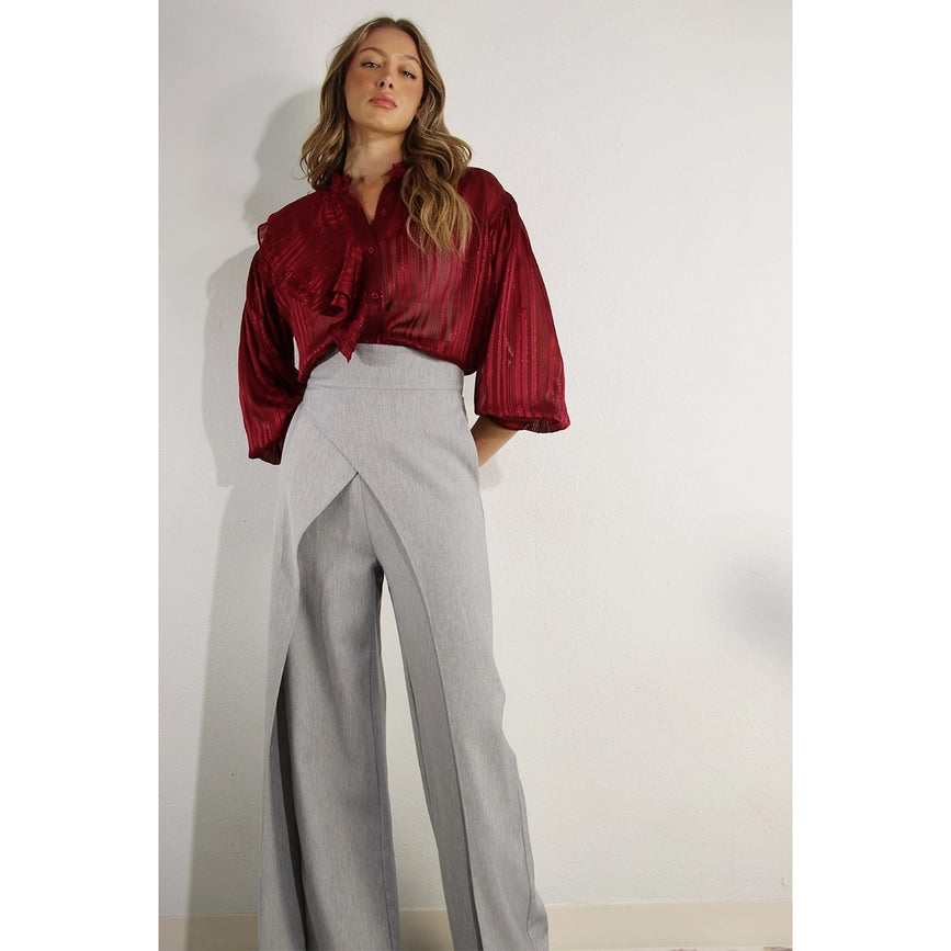 Fly Away Back Tie Pants GREY-Pants-Mulla-S-GREY-Urbanheer