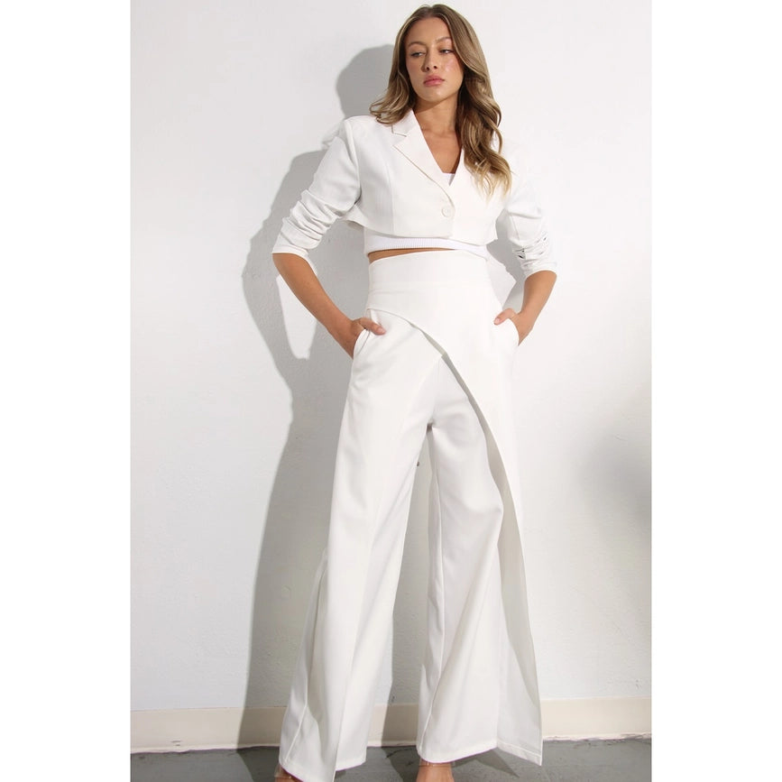 Fly Away Back Tie Pants WHITE-Pants-Mulla-S-WHITE-Urbanheer