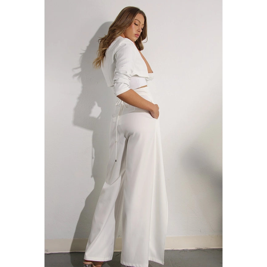 Fly Away Back Tie Pants WHITE-Pants-Mulla-S-WHITE-Urbanheer