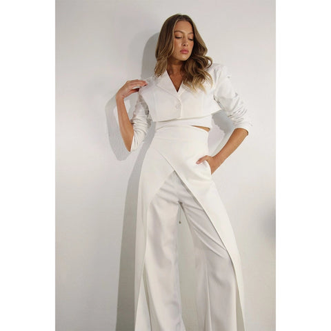 Fly Away Back Tie Pants WHITE-Pants-Mulla-S-WHITE-Urbanheer