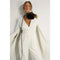 Fly Away Sleeve V Neck Jumpsuit-Clothing Jumpsuits-Mulla-S-CREAM-Urbanheer