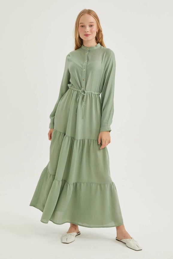 Fly Dress Green-Dress-SAARADE-36-greenery-Urbanheer