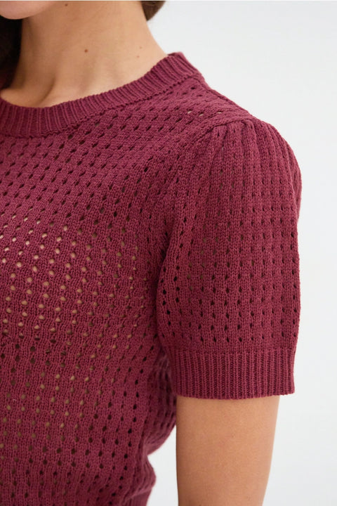 Flynn Netted Sweater Top