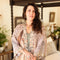 Folklore Bamboo Floral Bird Kimono Duster Robe-Kimono-Market of Stars-length 118cm width 78 cm-Urbanheer