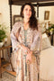 Folklore Bamboo Floral Bird Kimono Duster Robe-Kimono-Market of Stars-length 118cm width 78 cm-Urbanheer