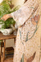 Folklore Bamboo Floral Bird Kimono Duster Robe-Kimono-Market of Stars-length 118cm width 78 cm-Urbanheer