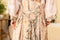 Folklore Bamboo Floral Bird Kimono Duster Robe-Kimono-Market of Stars-length 118cm width 78 cm-Urbanheer