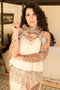 Folklore Floral Bamboo Scarf with Bird of Peace-Scarfs-Market of Stars-68cm x 155cm.-Urbanheer