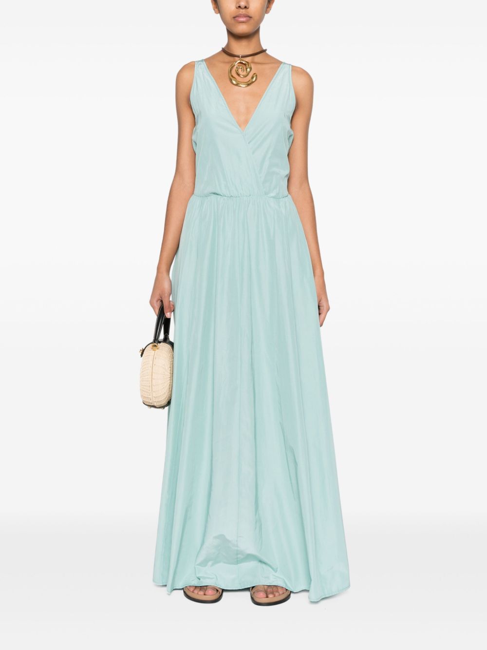 Forte Forte Dresses Clear Blue-women > clothing > dresses-Forte Forte-1-Clear Blue-Urbanheer