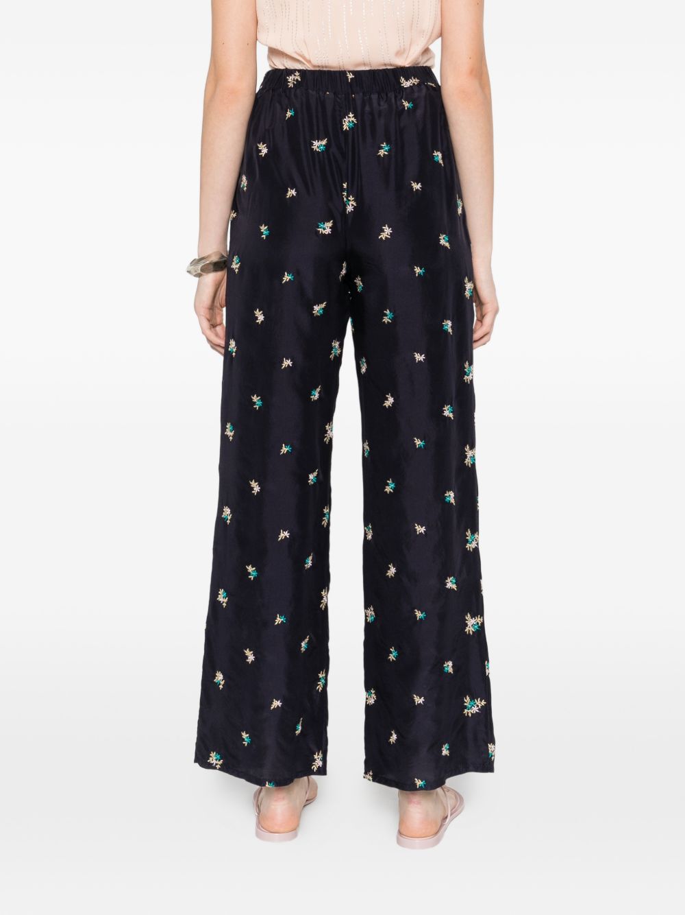 Forte Forte Embroidered silk trousers