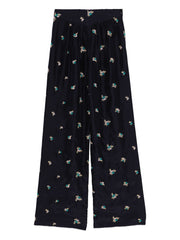 Forte Forte Embroidered silk trousers