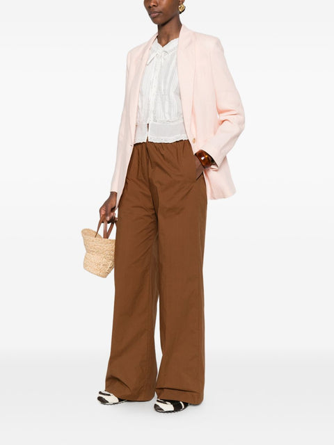 Forte Forte Linen single-breasted jacket
