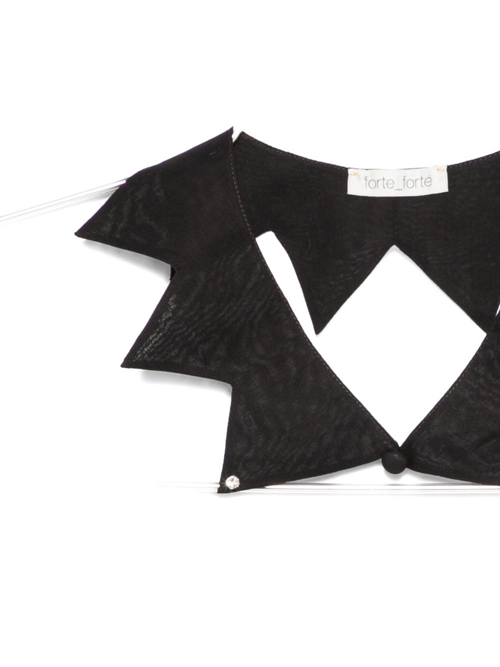 Forte Forte Scarfs Black