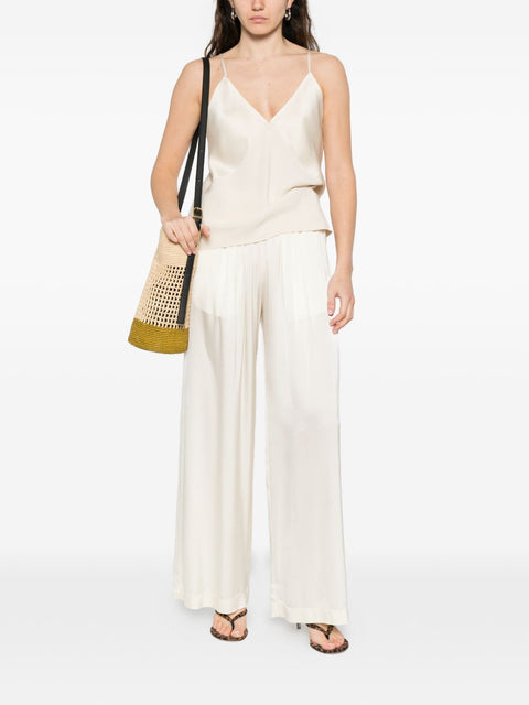 Forte Forte Silk satin trousers