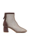 Forte Forte Strass mesh ankle boots
