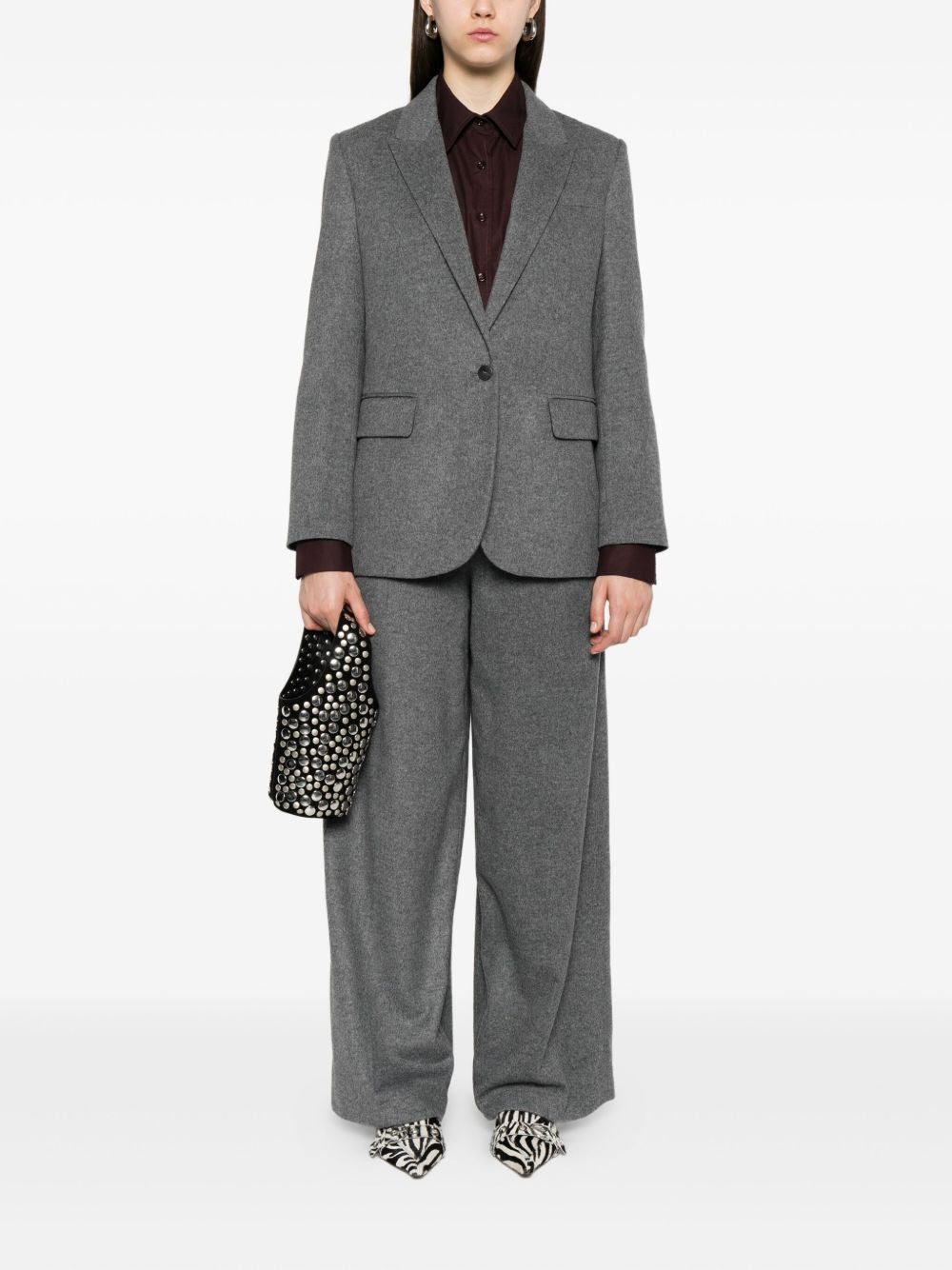 Forte Forte Trousers Grey