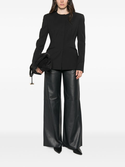 Forte Forte Trousers PETROL BLUE