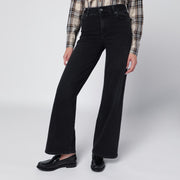 Frame Black Le Slim Palazzo trousers