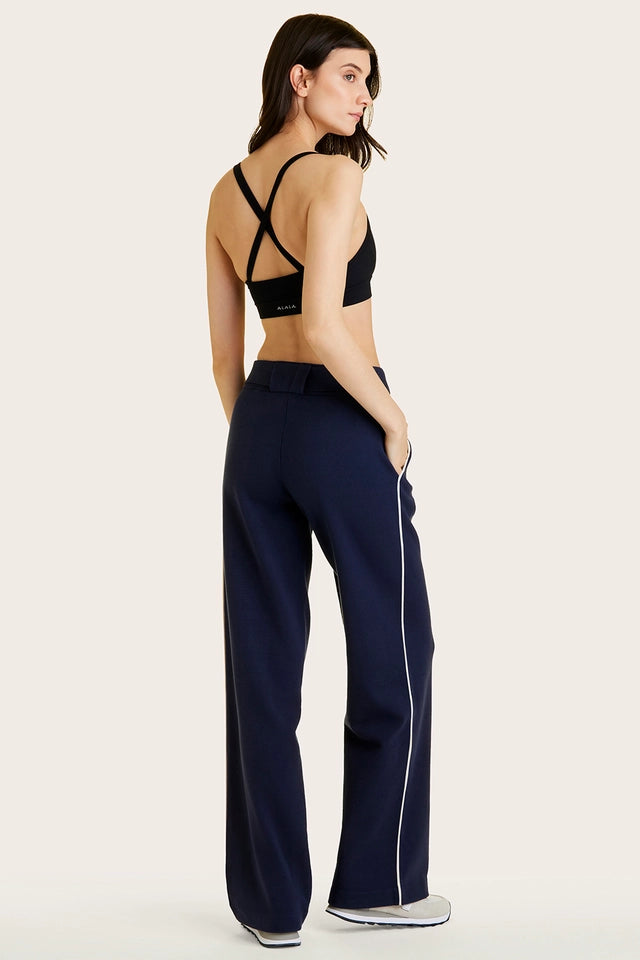 Framed Knit Pant Navy/Creme-Pant-Alala-XS-Navy/Creme-Urbanheer
