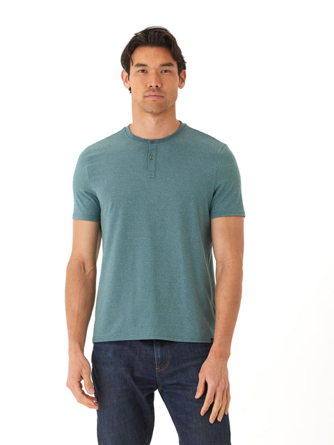 Frederick Luxe Jersey 2 Button Henley