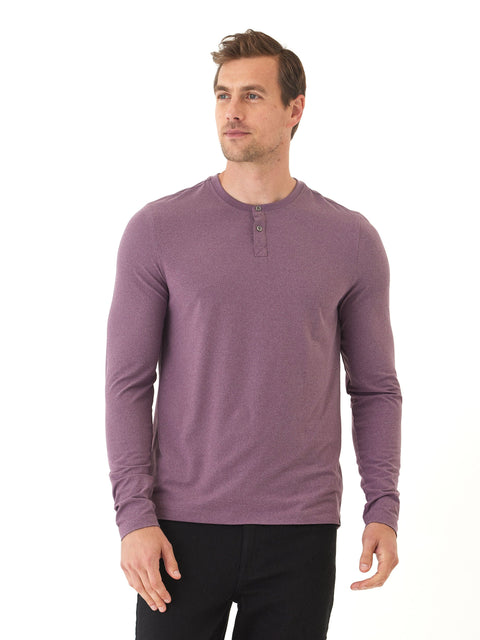 Frederick Luxe Jersey Long Sleeve Henley
