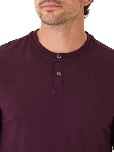 Frederick Luxe Jersey Long Sleeve Henley