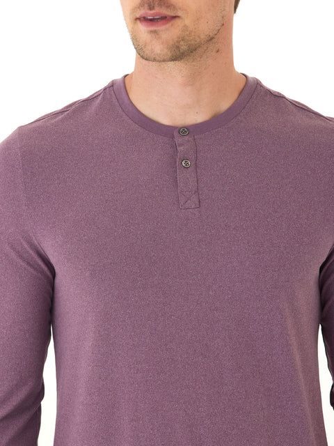 Frederick Luxe Jersey Long Sleeve Henley