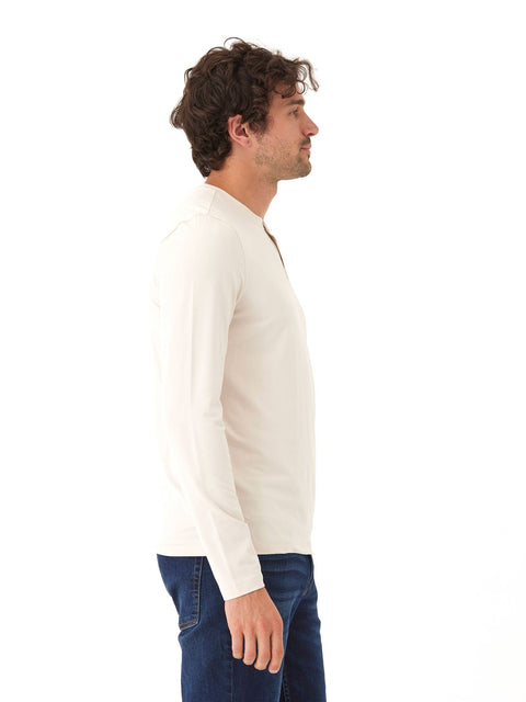 Frederick Luxe Jersey Long Sleeve Henley