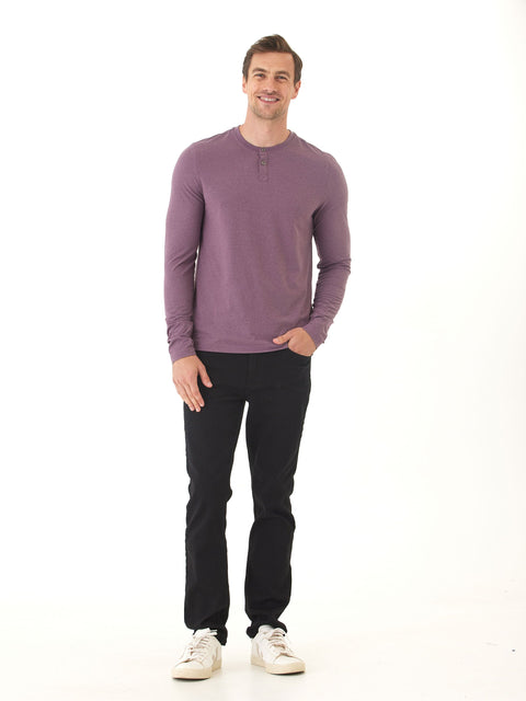 Frederick Luxe Jersey Long Sleeve Henley