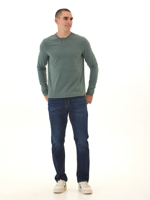 Frederick Luxe Jersey Long Sleeve Henley