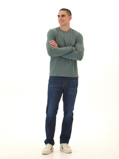 Frederick Luxe Jersey Long Sleeve Henley