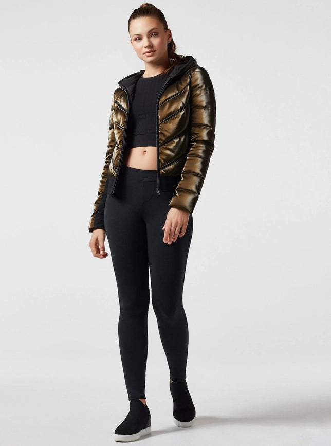 Freestyle Mesh Inset Puffer - Down Filled COPPER-Jacket-Blanc Noir-XS-COPPER-Urbanheer