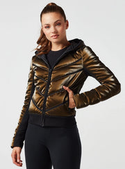 Freestyle Mesh Inset Puffer - Down Filled COPPER-Jacket-Blanc Noir-XS-COPPER-Urbanheer