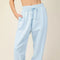 French Terry Fleece Jogger Sweatpant Snow Blue-Jogger-Rae Mode-S-Urbanheer