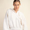 French Terry Fleece Pullover Jacket
