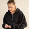 French Terry Fleece Pullover Jacket