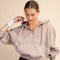French Terry Fleece Pullover Jacket