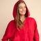 French Terry Fleece Pullover Jacket
