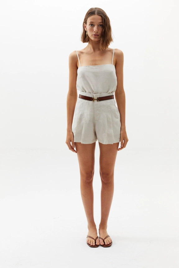 Frida Linen Shorts - Natural-Shorts-Lanhtropy-XS-Natural-Urbanheer