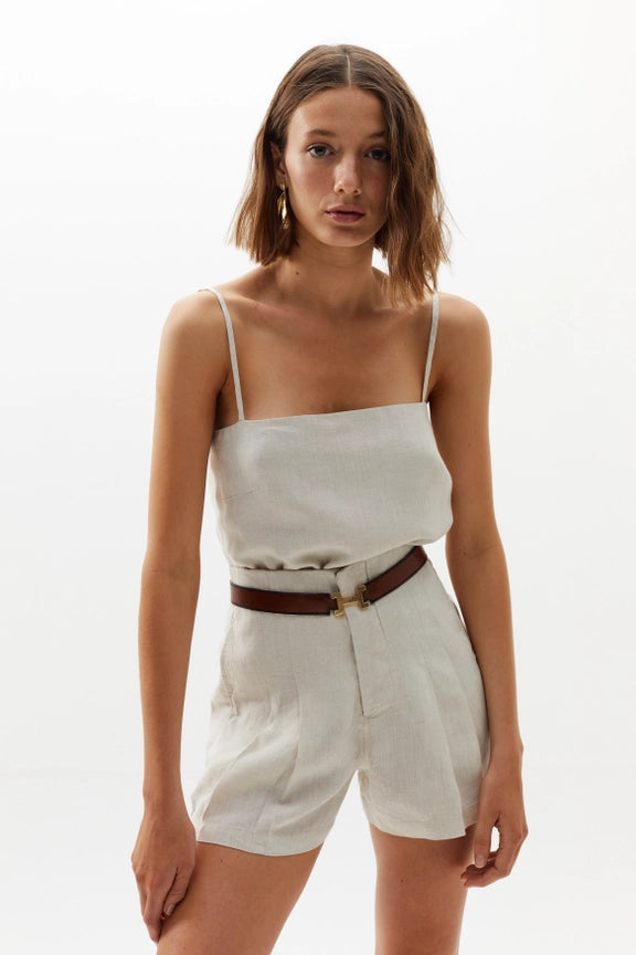 Frida Linen Shorts - Natural-Shorts-Lanhtropy-XS-Natural-Urbanheer