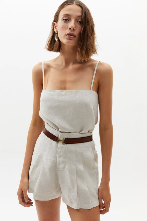 Frida Linen Shorts - Natural-Shorts-Lanhtropy-XS-Natural-Urbanheer