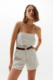Frida Linen Shorts - Natural-Shorts-Lanhtropy-XS-Natural-Urbanheer