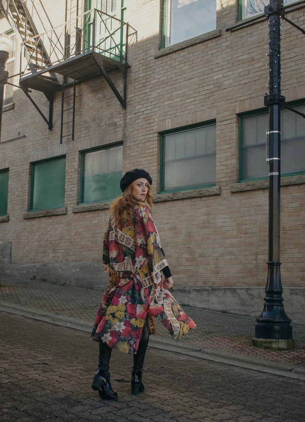 Friendship Love & Truth Opera Duster Kimono Robe-Kimono-Market of Stars-length 118cm width 78 cm-Urbanheer