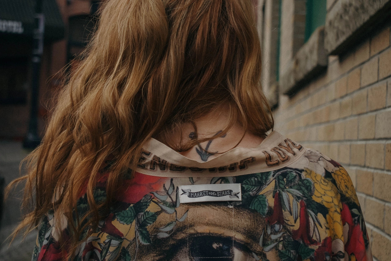 Friendship Love & Truth Opera Duster Kimono Robe-Kimono-Market of Stars-length 118cm width 78 cm-Urbanheer