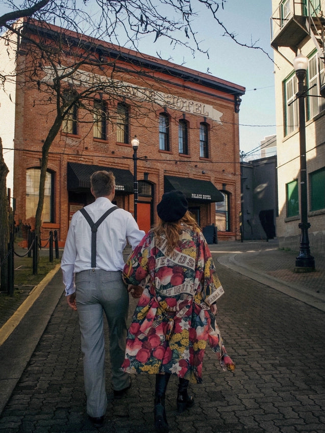 Friendship Love & Truth Opera Duster Kimono Robe-Kimono-Market of Stars-length 118cm width 78 cm-Urbanheer