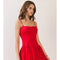 Front Bow Detail Fit and Flare Mini Dress
