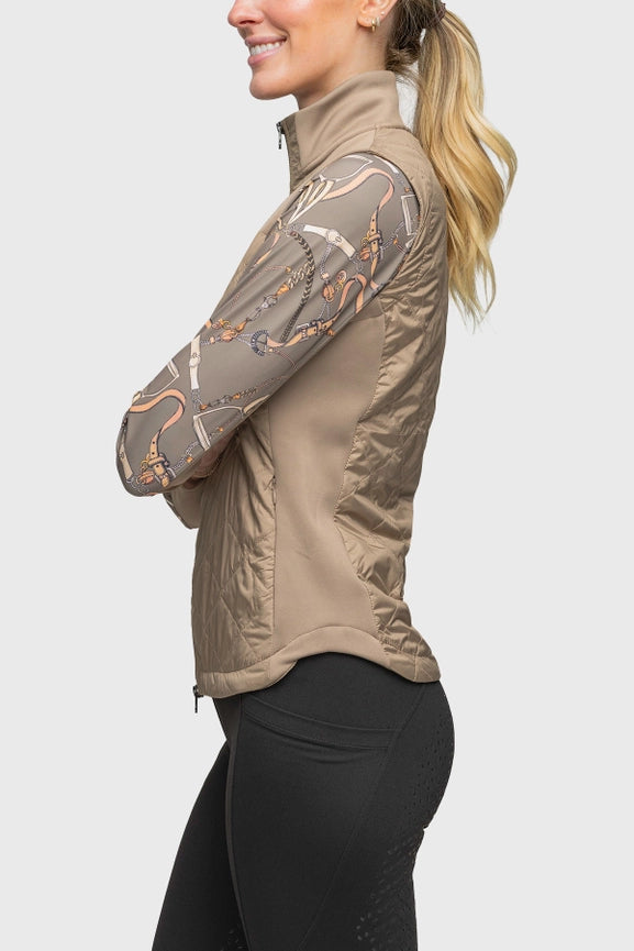 Full Zip Desert Quilted Vest-Vest-Kastel Denmark-XXS-Urbanheer